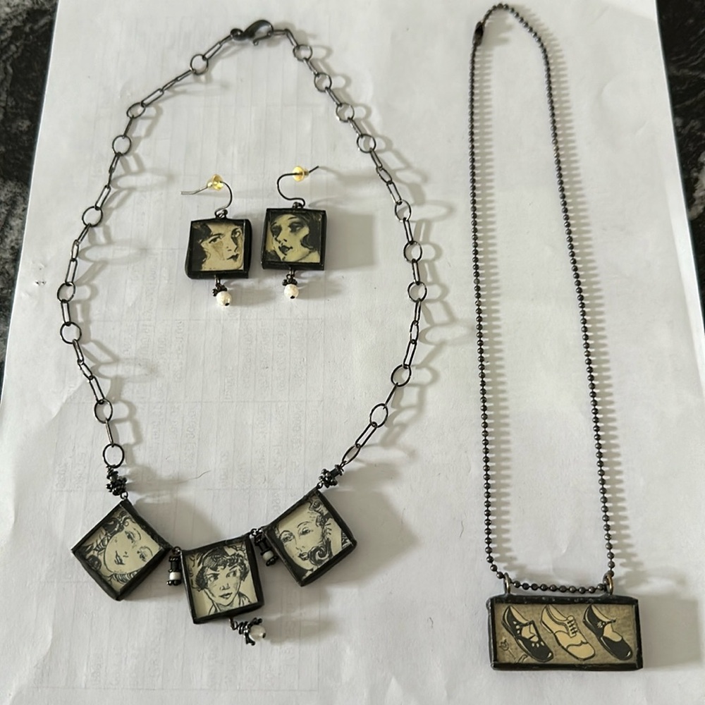 Art Fair Double Necklace Set